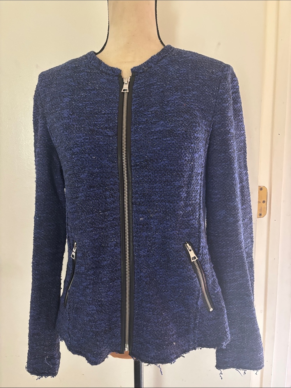 Rebecca Taylor purple  tweed blazer  for Women